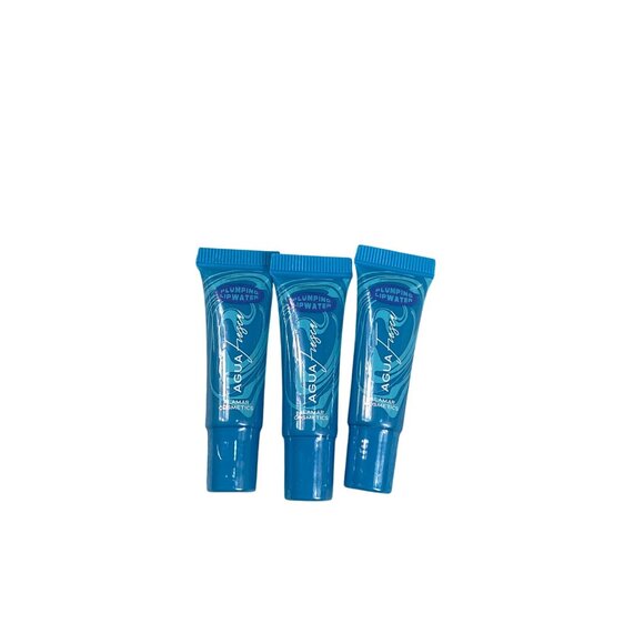 Alamar Cosmetics Aqua Fresca Plumping Lip Water Set Of 3 Travel Side Lipcare New - Picture 1 of 3